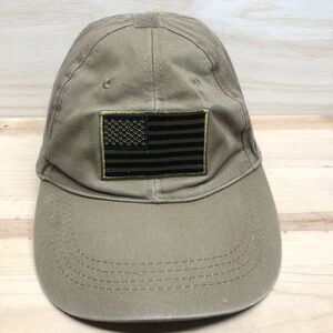 Voodoo Tactical Hat Cap USA Flag Patch Adjustable Military Olive Green Skull